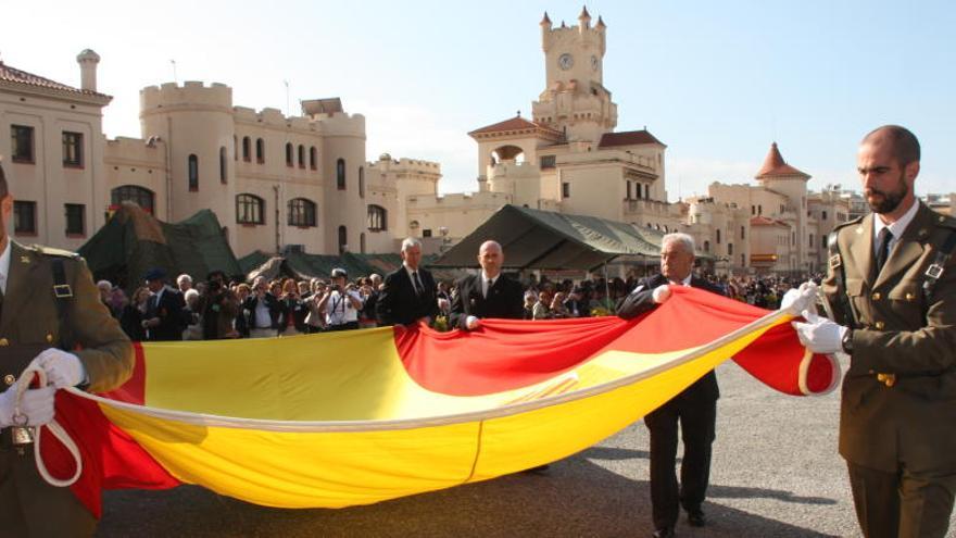 Un dels actes que va celebrar l&#039;Exèrcit l&#039;any passat, a la caserna militar del Bruc.