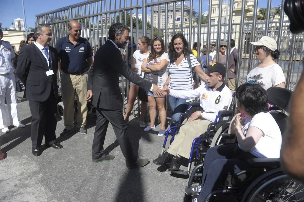 Los veleros pueden visitarse en el muelle de transatlánticos hasta el sábado, 13 de agosto de 2016, en horario de 10.30 a 12.00 horas.