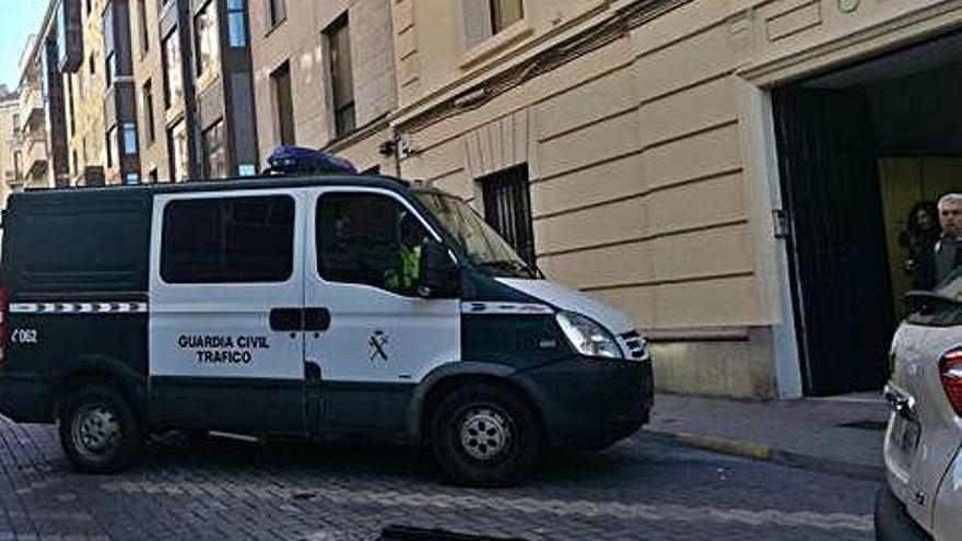 Sede del Juzgado de lo Penal en la calle de El Riego.