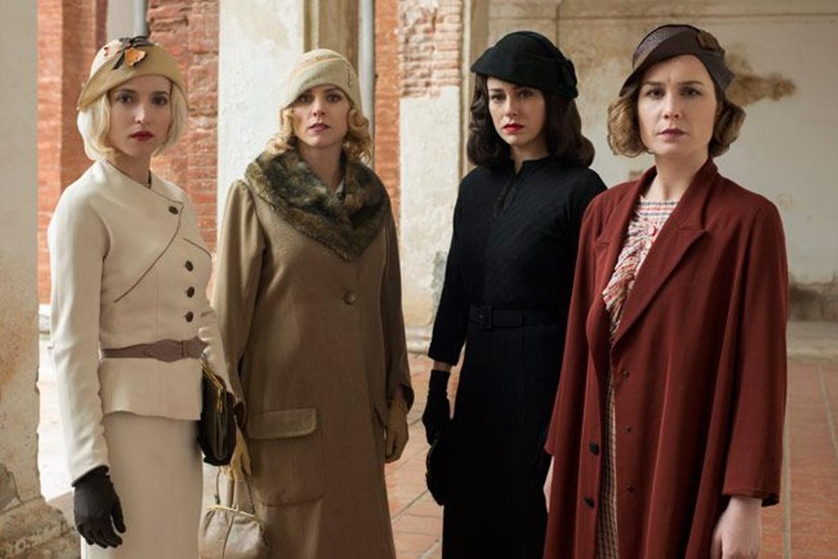 Las protagonistas de 'Las chicas del cable'