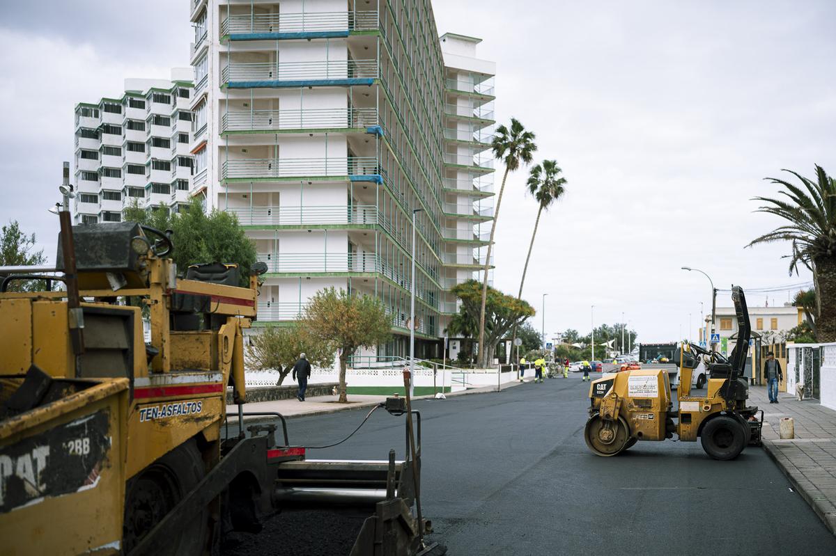 Los trabajos durarán hasta final del mes de enero.