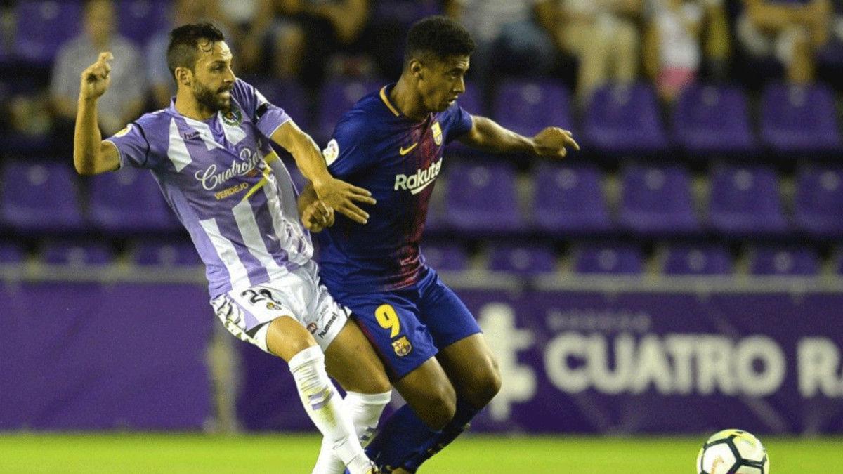 Vídeo resumen: Valladolid - Barça B (1-2). Jornada 1, Liga 1|2|3 17-18