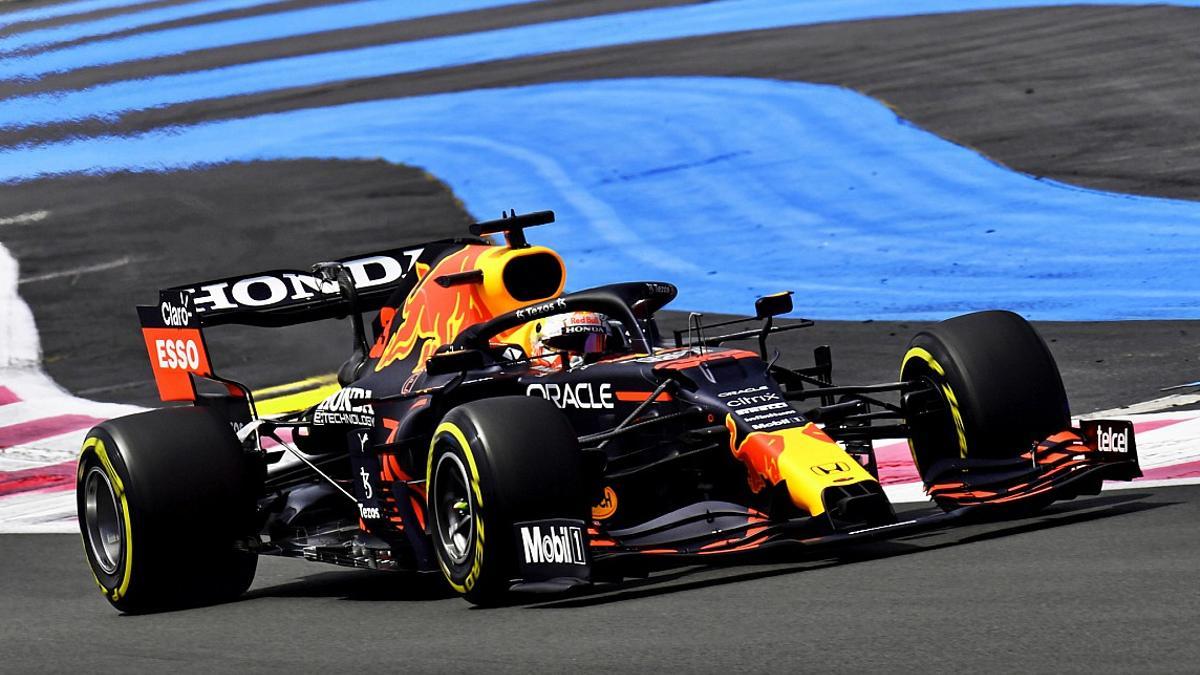 Max Verstappen, ganador en Paul Ricard