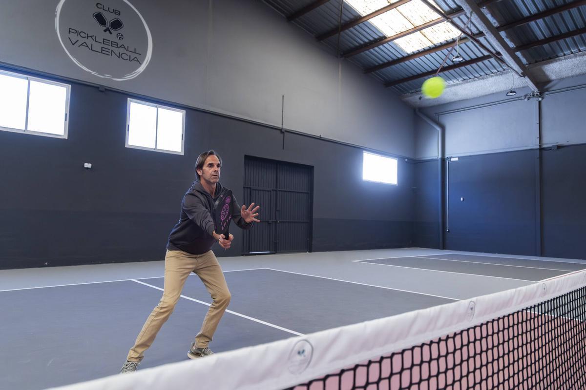 VLC. Silla. Club Pickleball Valencia presenta sus nuevas instalaciones en Silla de un deporte importado de Estados Unidos y al alza