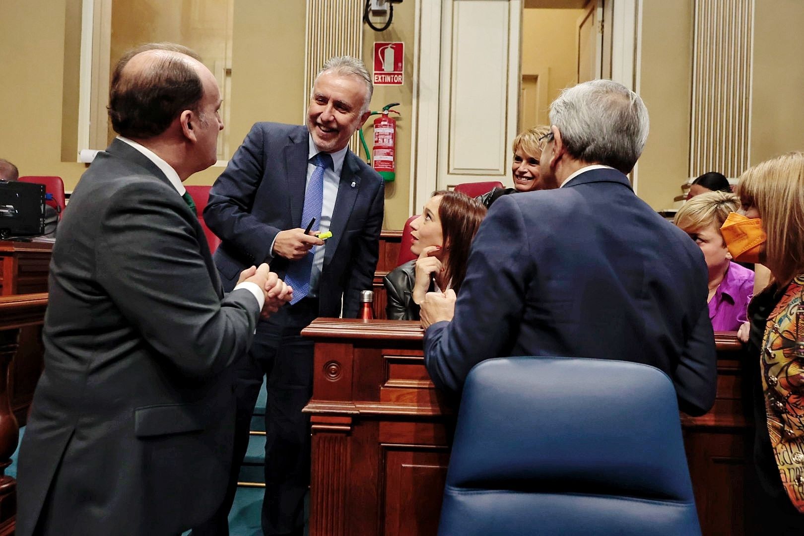 El pleno del Parlamento de Canarias celebra el debate final del proyecto de ley de presupuestos de la Comunidad Autónoma para 2023