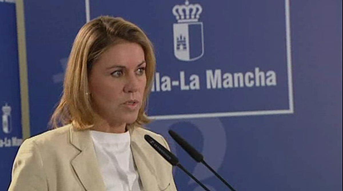 Cospedal retallarà en un 20% el pressupost de Castella-la Manxa.