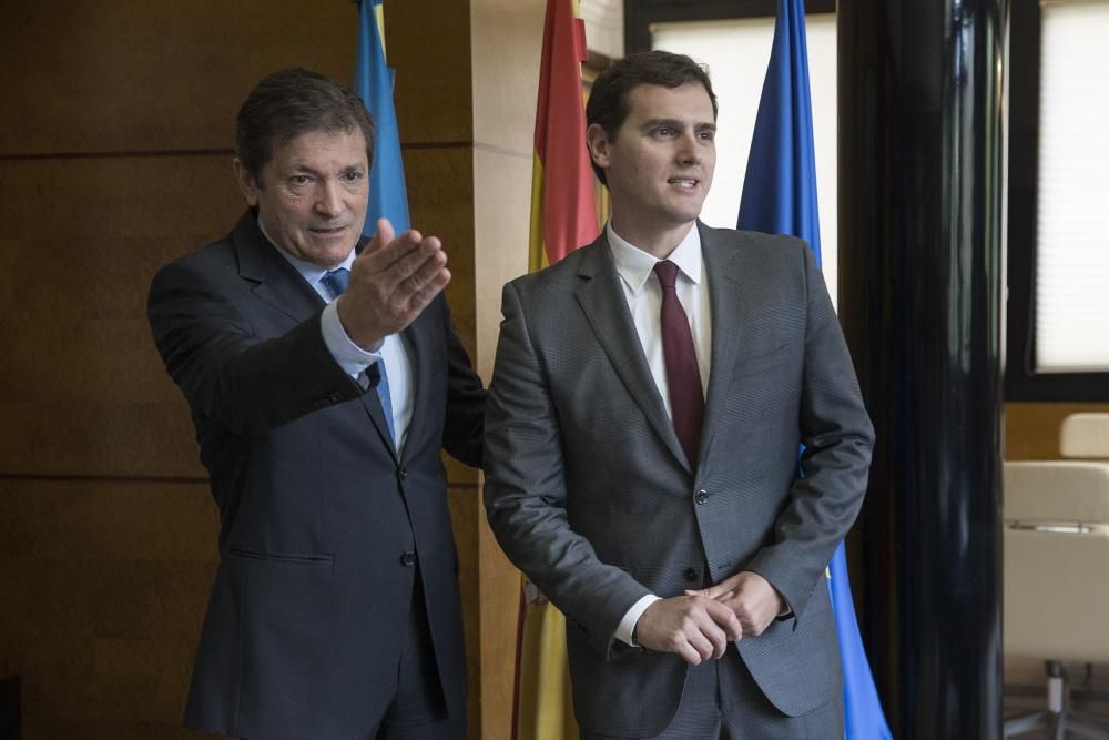 Albert Rivera con Javier Fernández