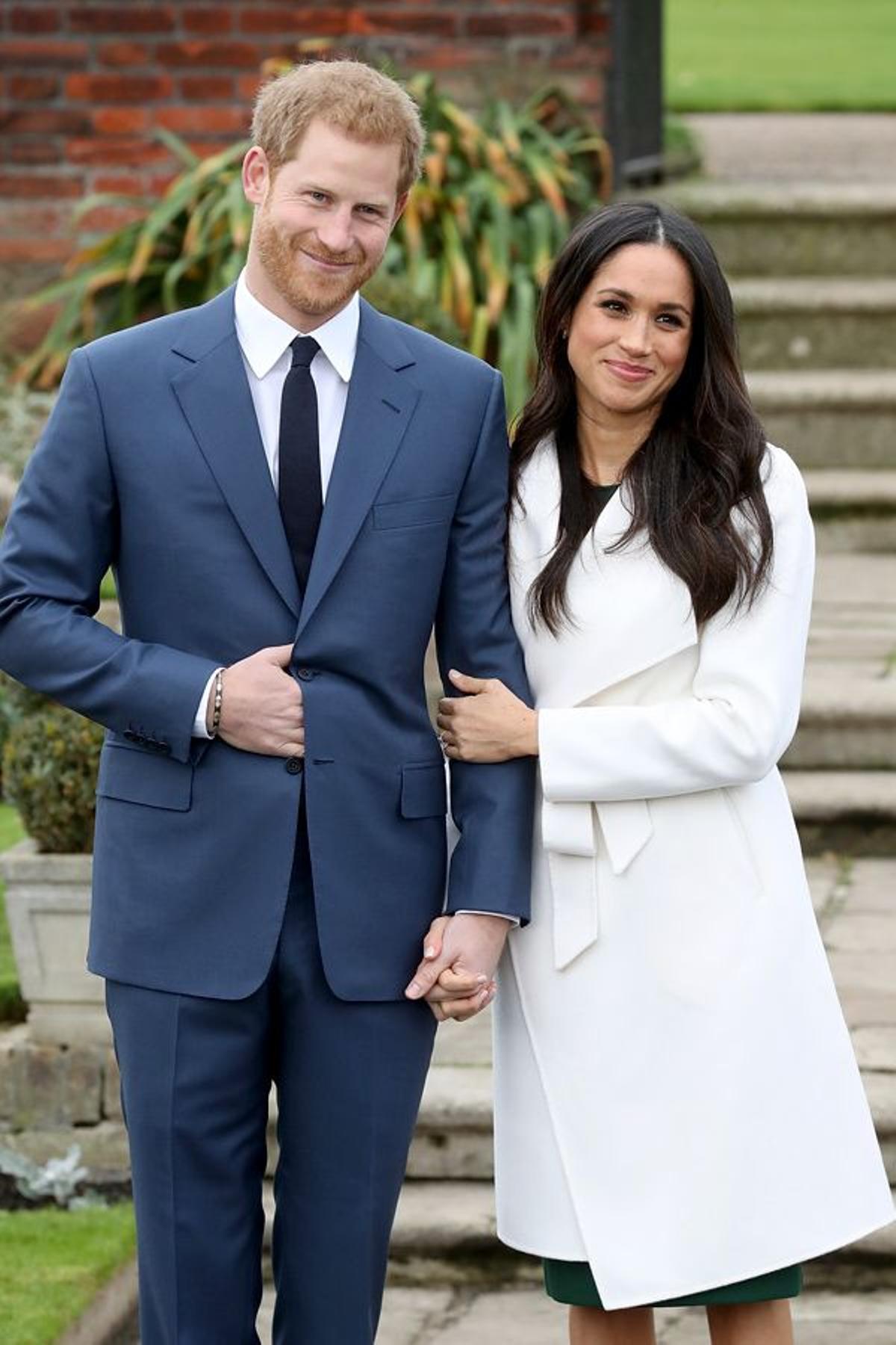 Anuncio de compromiso entre el Príncipe Harry y Meghan Markle: la pareja en Nottingham Cottage