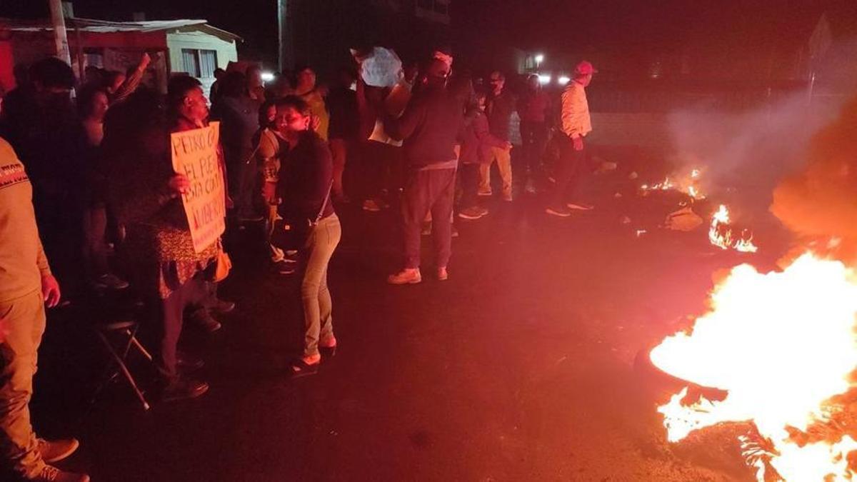 Protestas en Perú.