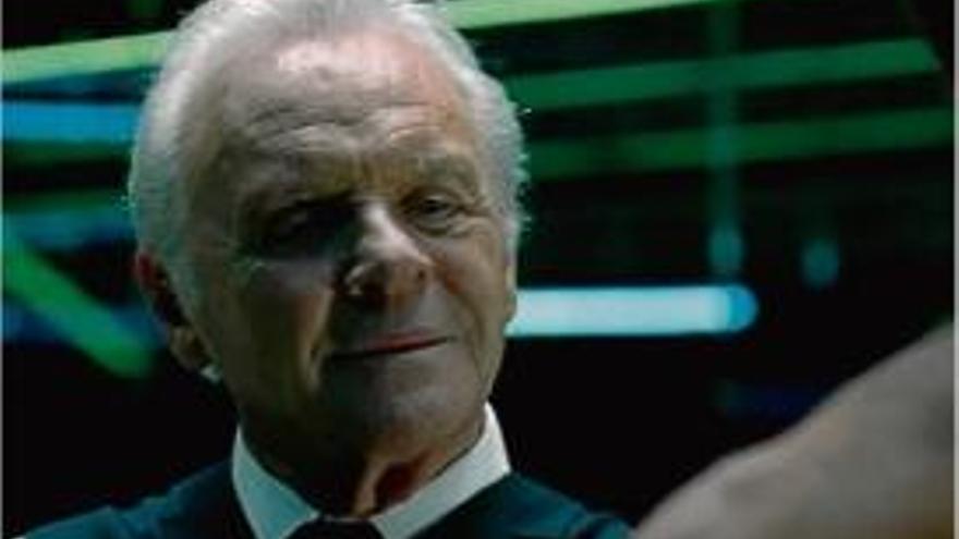 Anthony Hopkins, en una de les escenes de la nova sèrie.