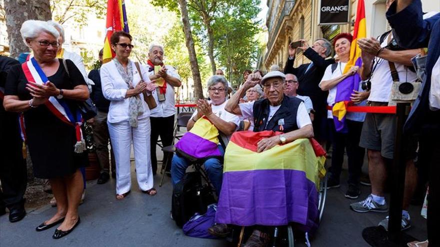 Homenaje a los republicanos que liberaron París de los nazis