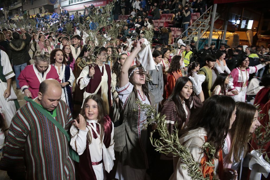 Las imágenes de la procesión de Domingo de Ramos en Lorca