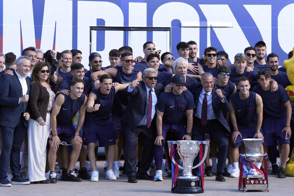 Les millors imatges de la rua del Barça a Barcelona