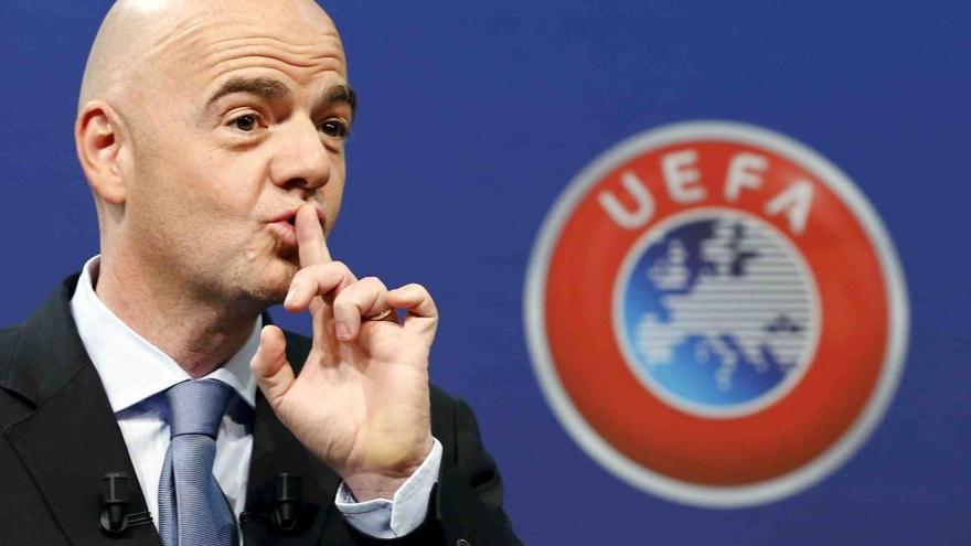 Infantino, en los papeles de Panamá