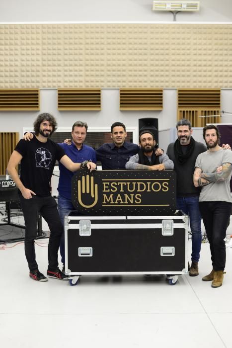 Depedro e Izal en los Estudios Mans de A Coruña