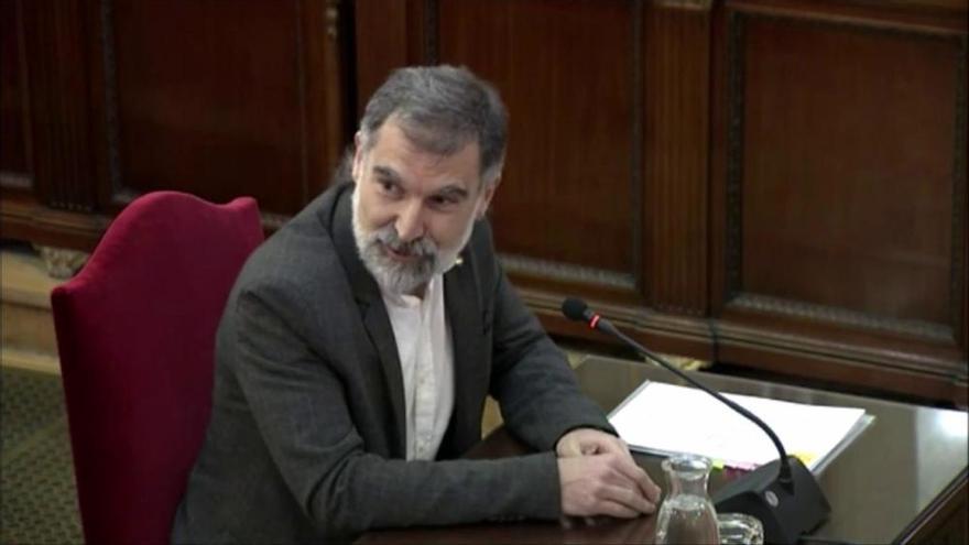 El president d'Òmnium, Jordi Cuixart, diu que és un pres polític.