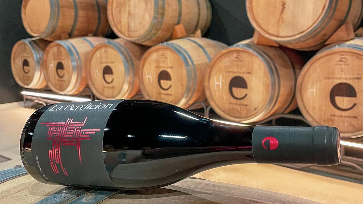 Una de las novedades que presenta este año en la Mostra es la añada del vino La Perdición.