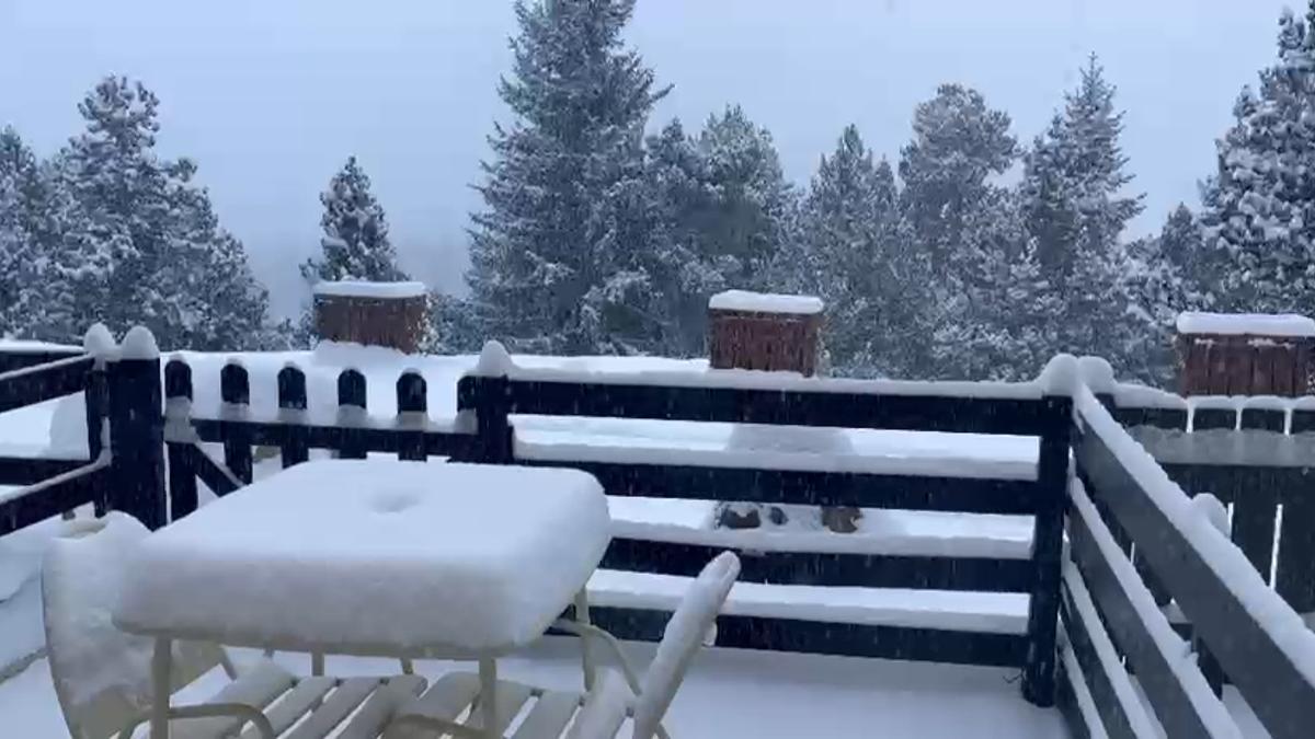 Nevada en Bolquere, Cerdanya francesa