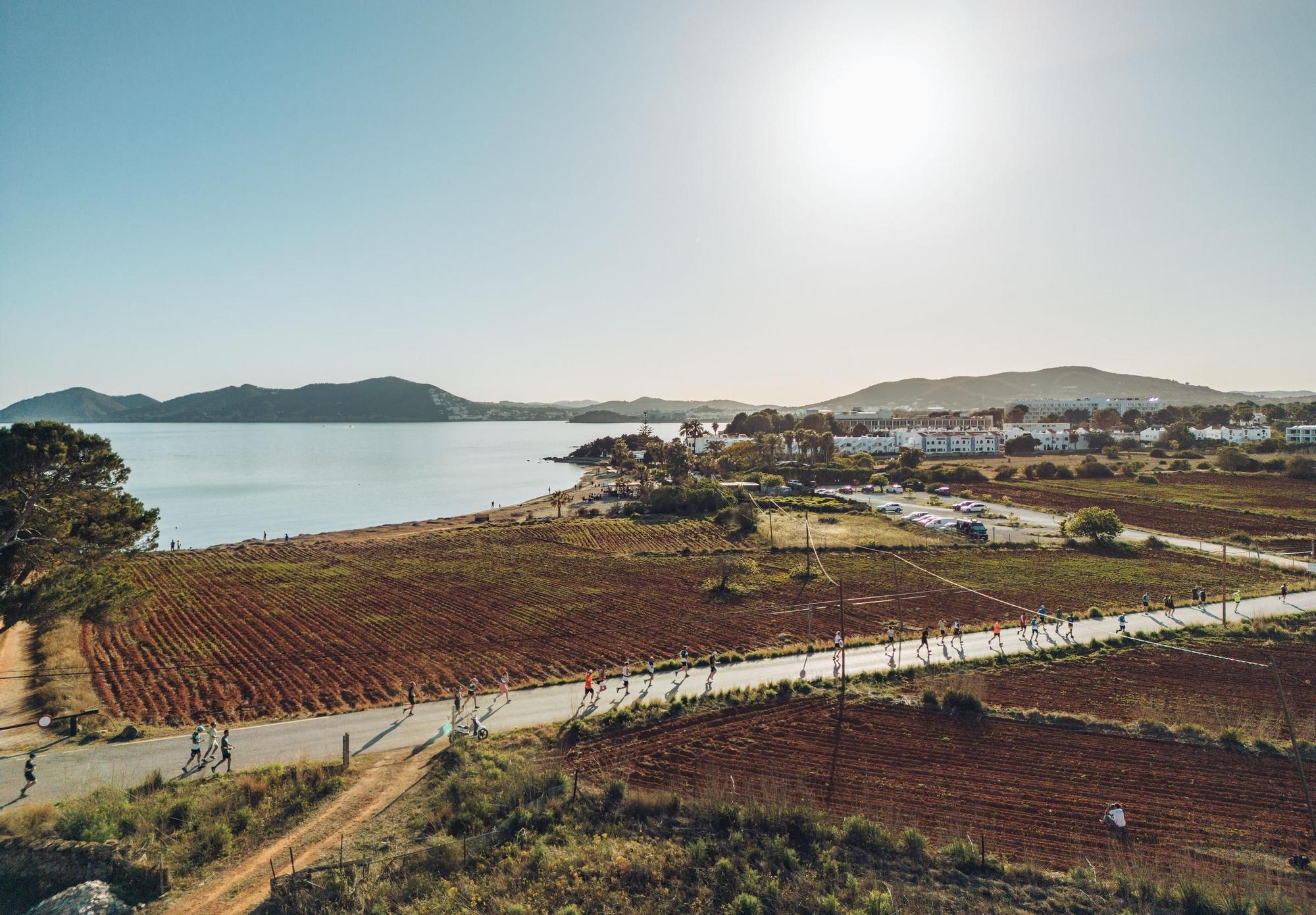 Imagen de la pasada edición de la Santa Eulària Ibiza Marathon