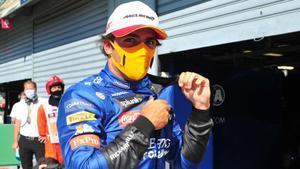 Carlos Sainz (McLaren) partirá mañana en tercera plaza en Monza.