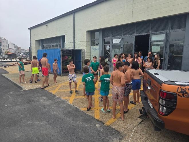 El «verano azul» de los niños está en O Grove