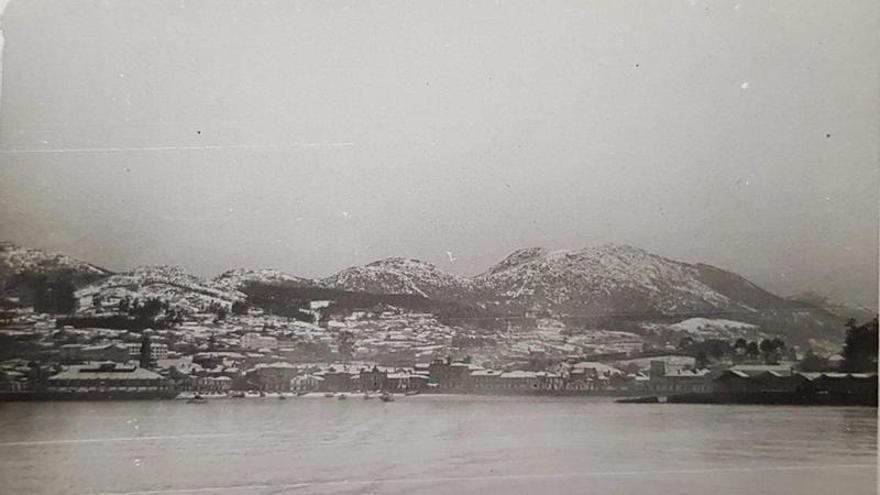 63 años de una nevada histórica en O Morrazo