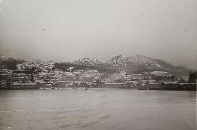 63 años de una nevada histórica en O Morrazo