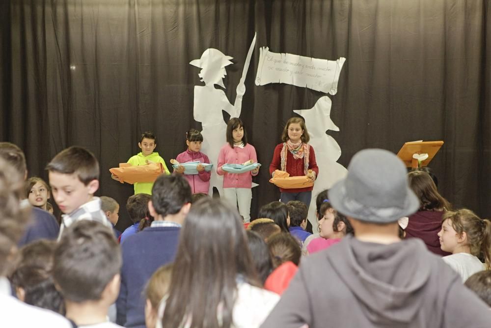 Celebración del Día del Libro en los colegios de Gijón