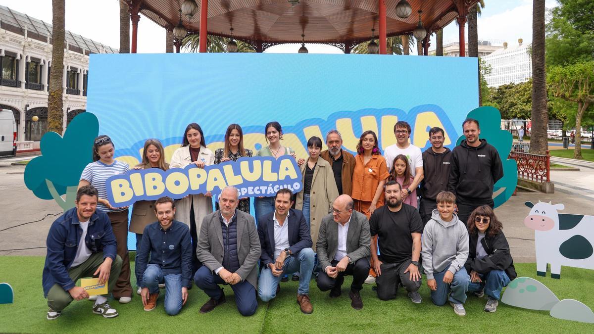 presentación do espectáculo teatral de Bibopalula