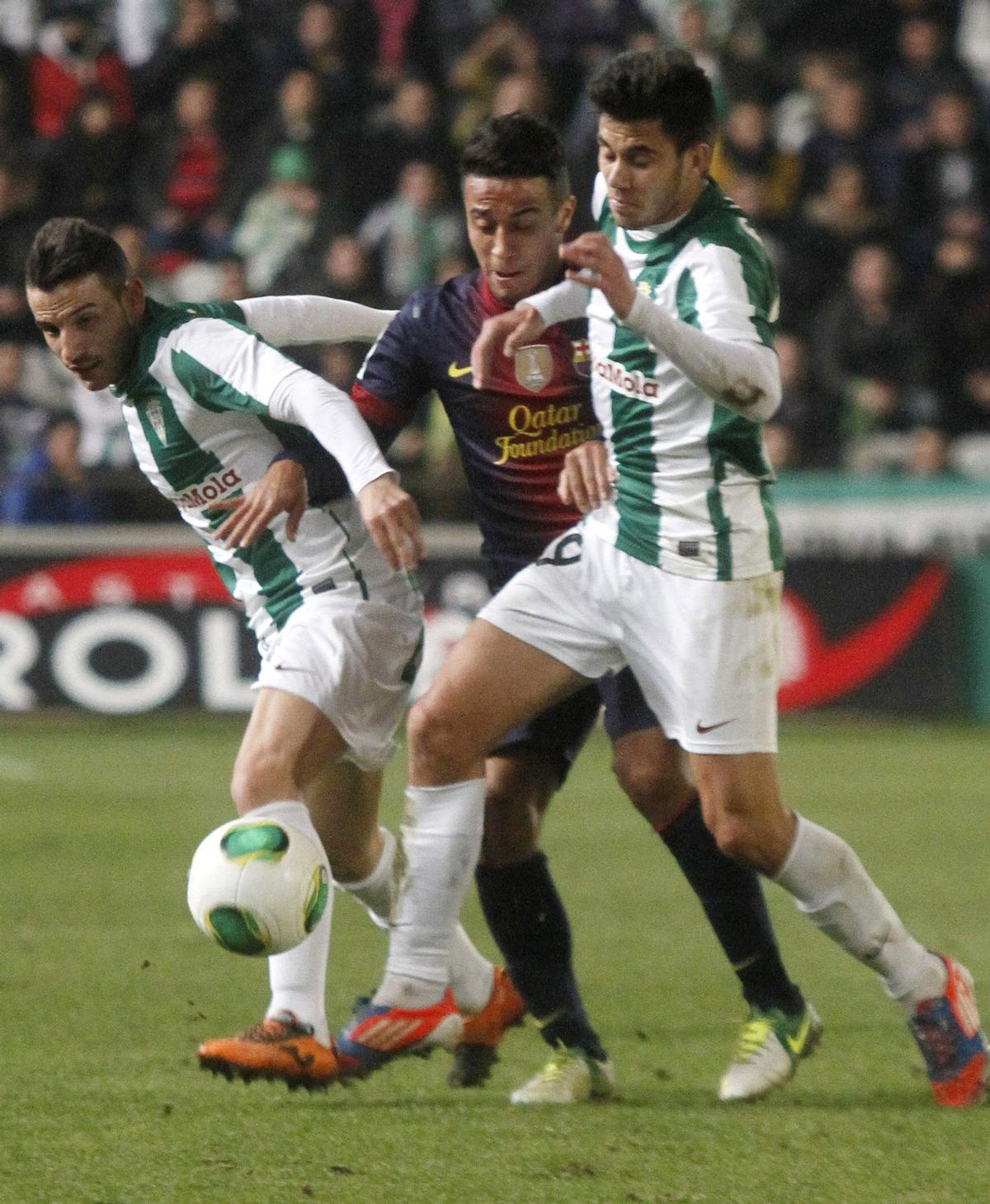 Fede Vico, en su etapa en el Córdoba