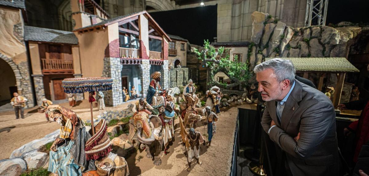 El pessebre més gran de BCN, a l’Ajuntament