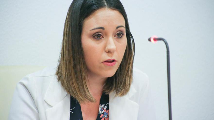 Susana Ortuño ha sido la alcaldesa en funciones dos semanas.