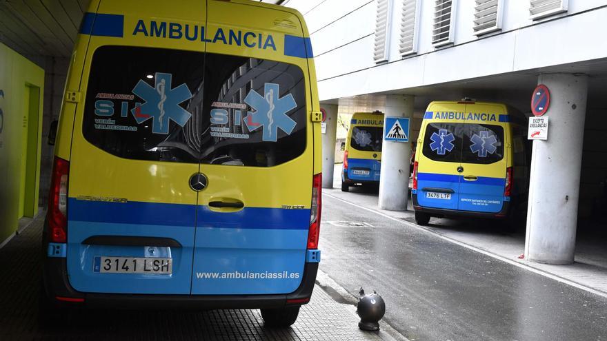 Trasladada al hospital tras ser atropellada en un paso de cebra en Cambre