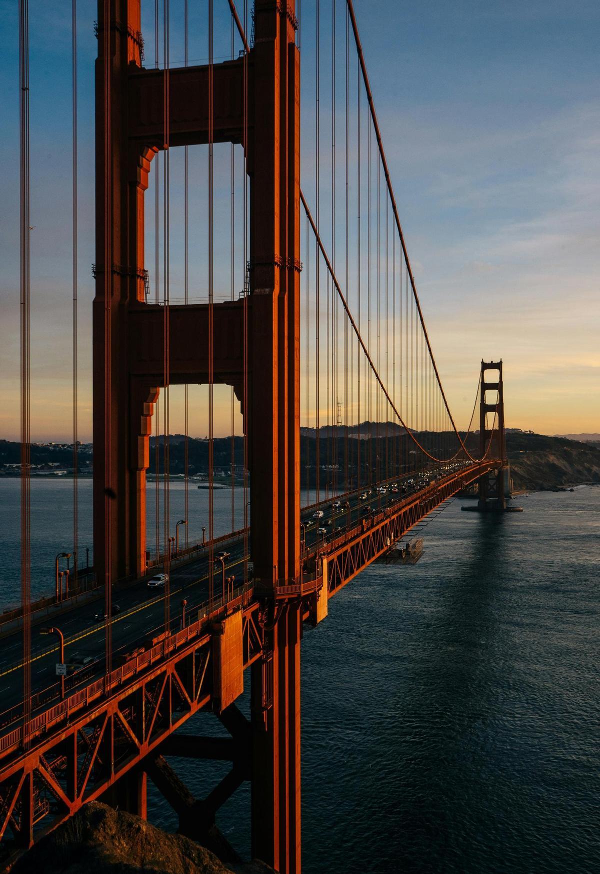 El emblemático Golden Gate de San Francisco