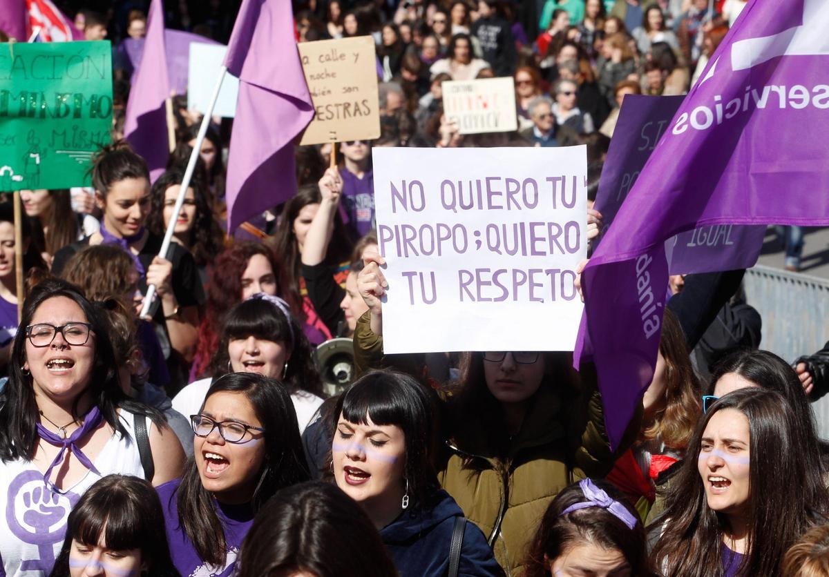 Manifestación del 8M.