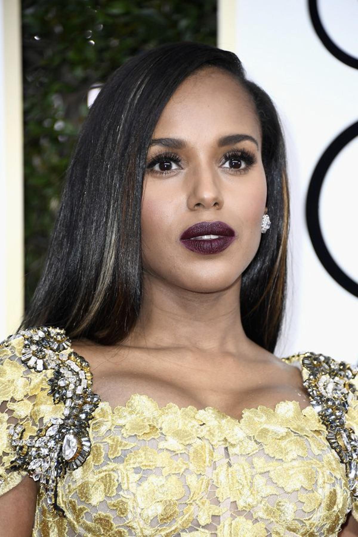 Belleza en los Globos de Oro 2017: Kerry Washington