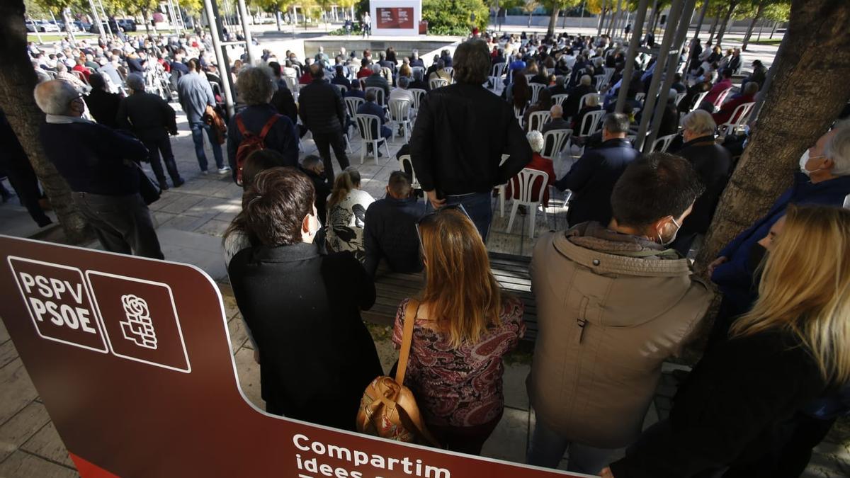 Acto de presentación candidatura Toni Francés al PSOE