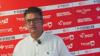 Santiago Gonzalvo, presidente del CD Teruel: "El Real Zaragoza es un club y un equipo de otra Liga pero, ¿por qué no podemos dar la sorpresa?"