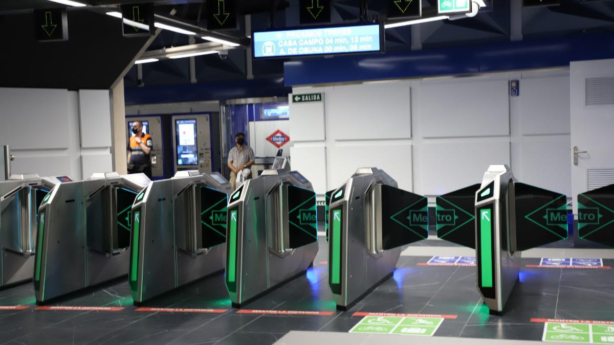 Metro de Madrid incorpora tornos inteligentes