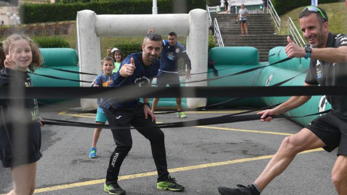 El deporte anima las calles de A Coruña