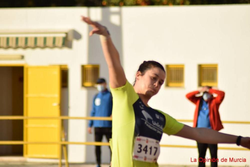 Control federativo de atletismo en Cartagena