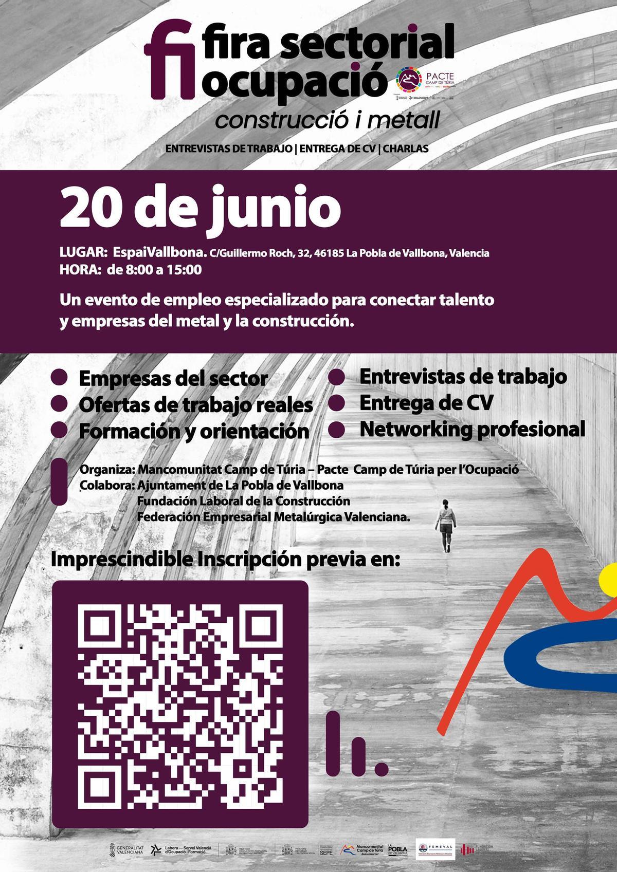 Cartel Fira Sectorial Ocupació.