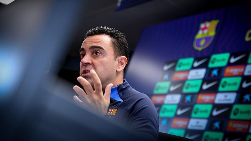 Xavi sobre Abde: "Volverá, lo miraremos y valoraremos lo que haremos con él"