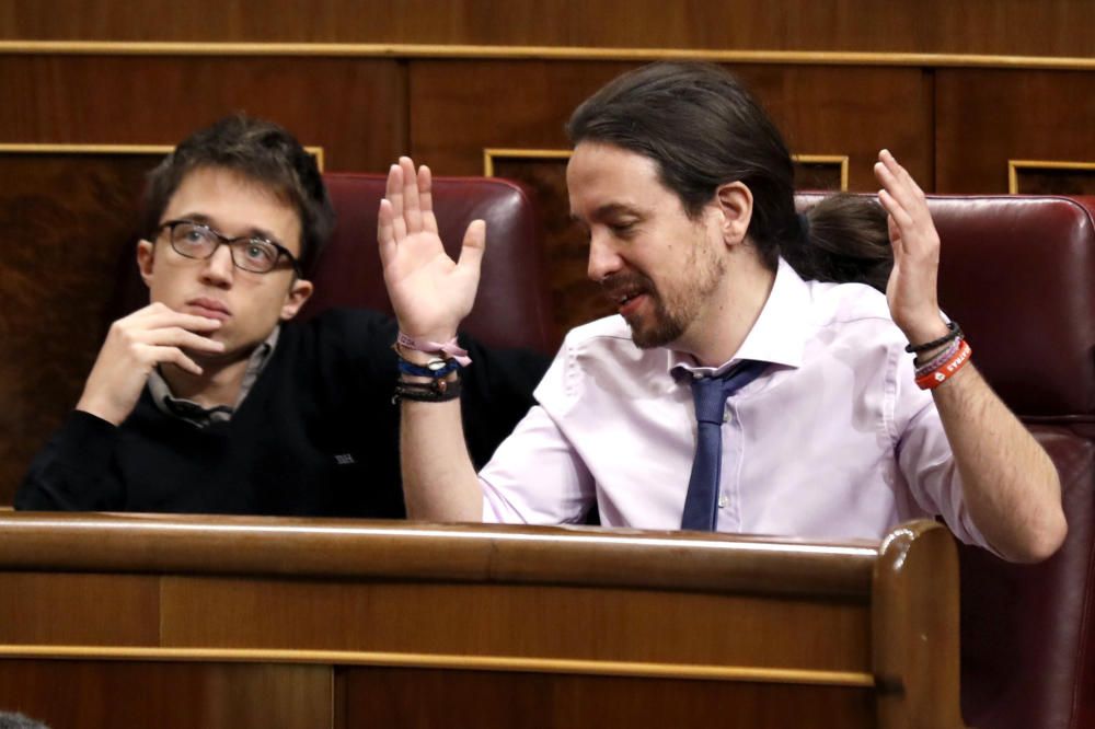 Bronca entre Iglesias y un diputado del PP en el Congreso