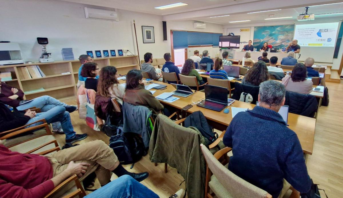 Taller científico celebrado este martes en el Instituto Español de Oceanografía