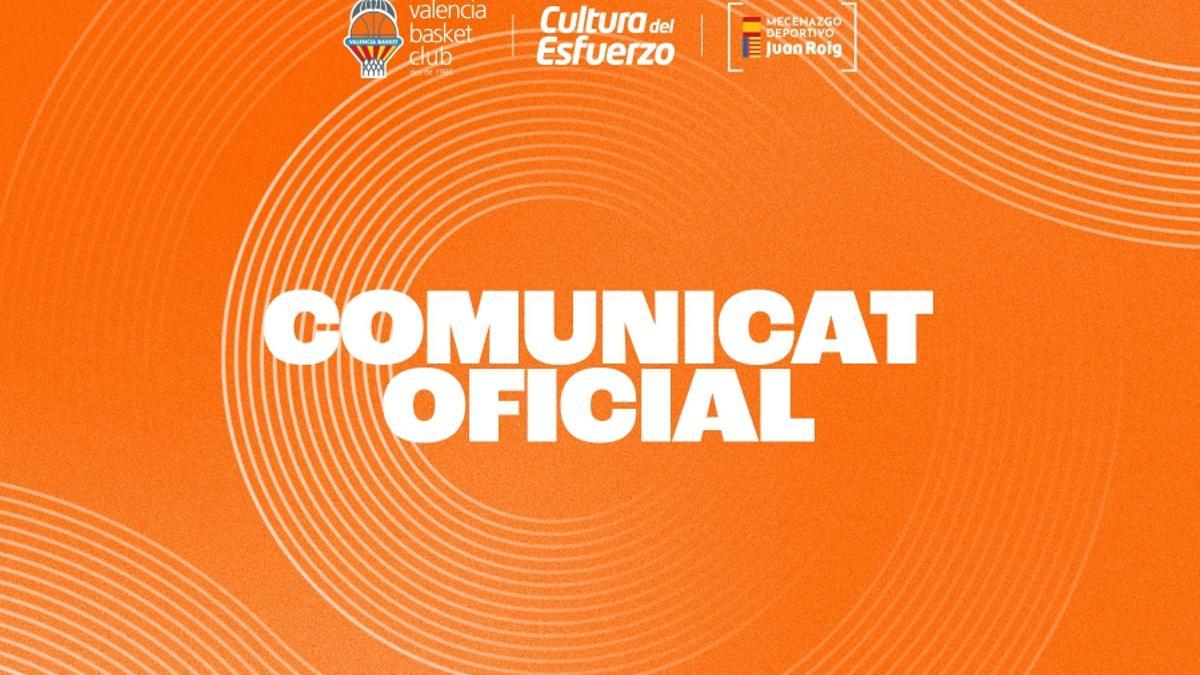 El Valencia Basket está en constante comunicación con las instituciones desde que ocurrió el suceso.