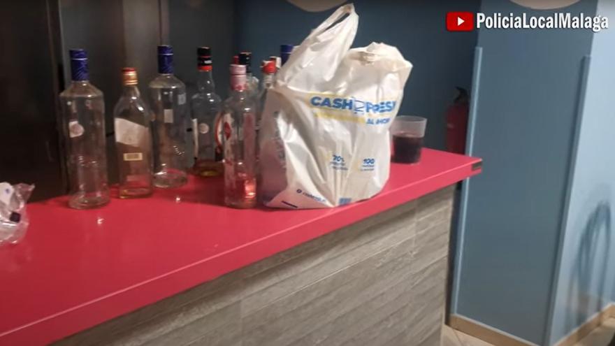 Desalojado en Málaga un local con 66 menores en el que se consumían bebidas alcohólicas