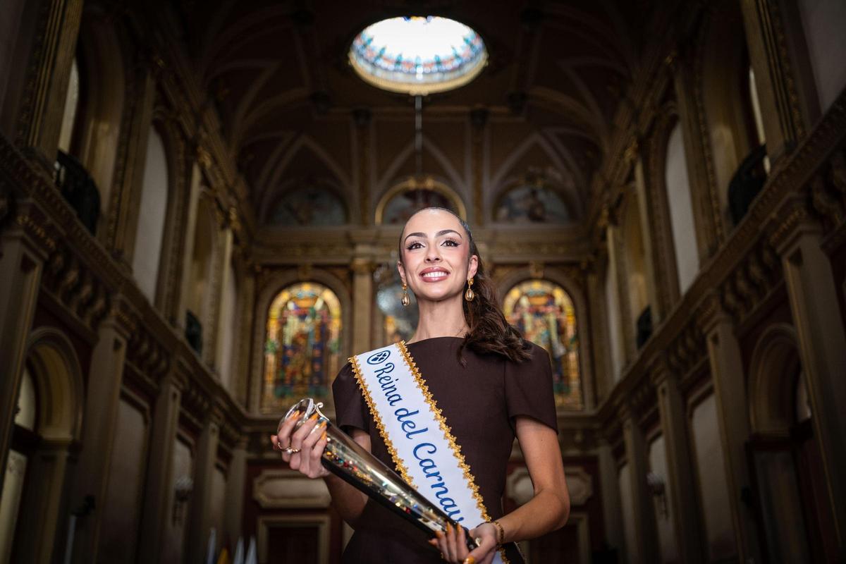 Carla Castro, reina del Carnaval de Santa Cruz de Tenerife 2026