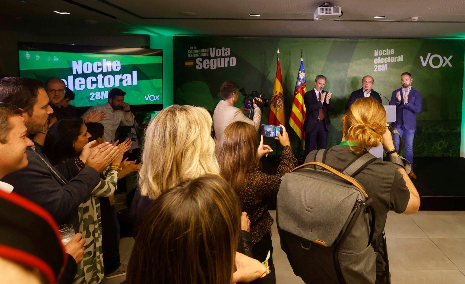 Juan Manuel Badenas comparece en la sede de Vox