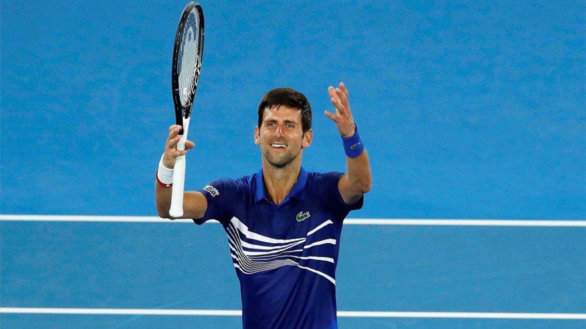 Djokovic, en el Open de Australia